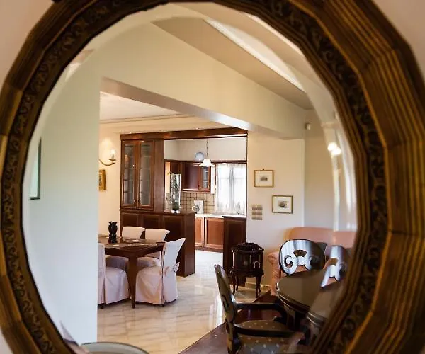 Luxury Rustic Mountain View Villa Lefkada City