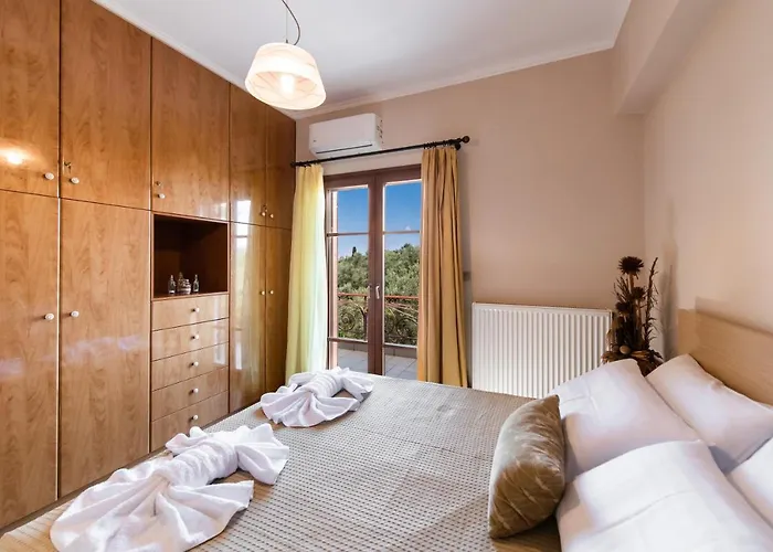 Villa Luxury Rustic Mountain View Lefkada City