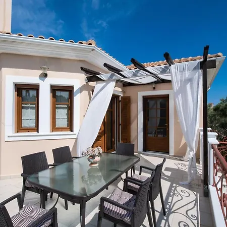 Willa Luxury Rustic Mountain View Lefkáda