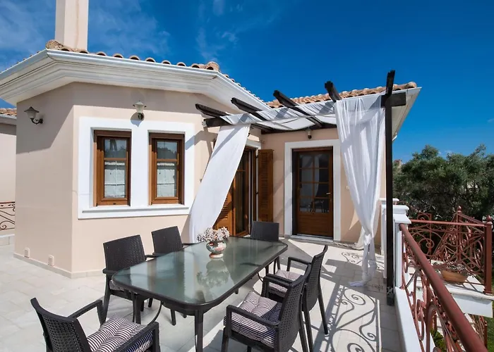 Villa Luxury Rustic Mountain View Lefkáda